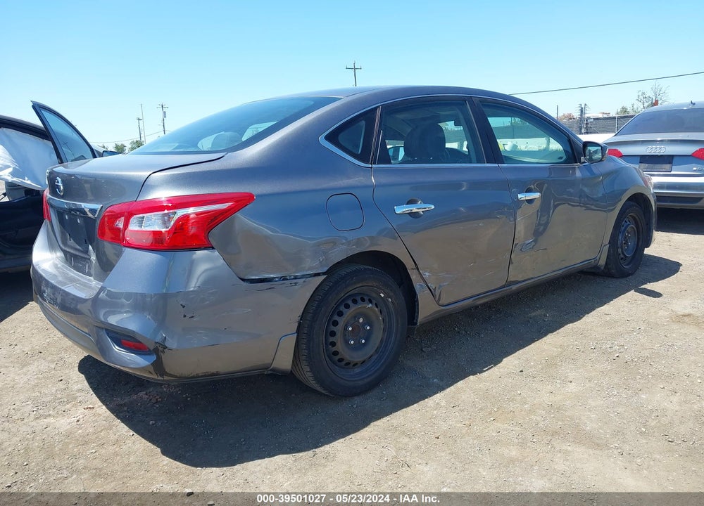 2019 NISSAN SENTRA S VIN: 3N1AB7AP0KY231415