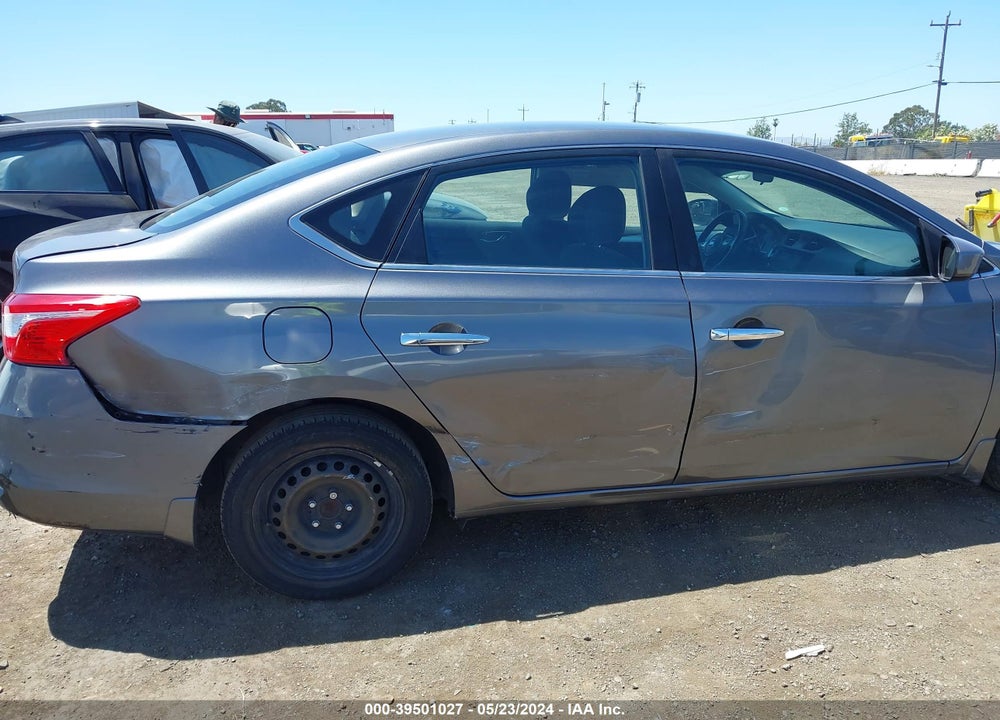 2019 NISSAN SENTRA S VIN: 3N1AB7AP0KY231415