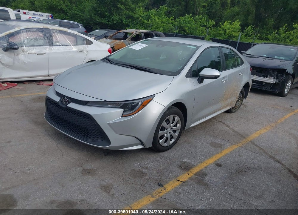2022 TOYOTA COROLLA LE VIN: 5YFEPMAE1NP337809