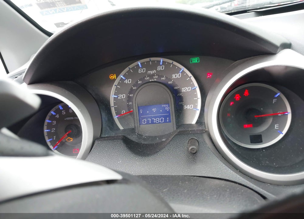 2011 HONDA FIT SPORT VIN: JHMGE8H58BC000651