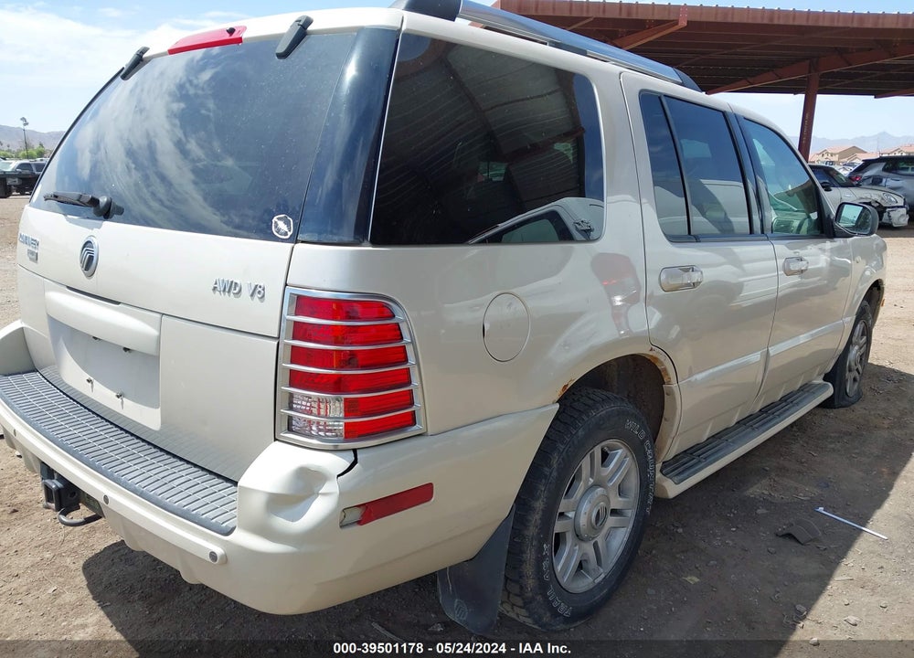 2005 MERCURY MOUNTAINEER VIN: 4M2DU86W55ZJ11463