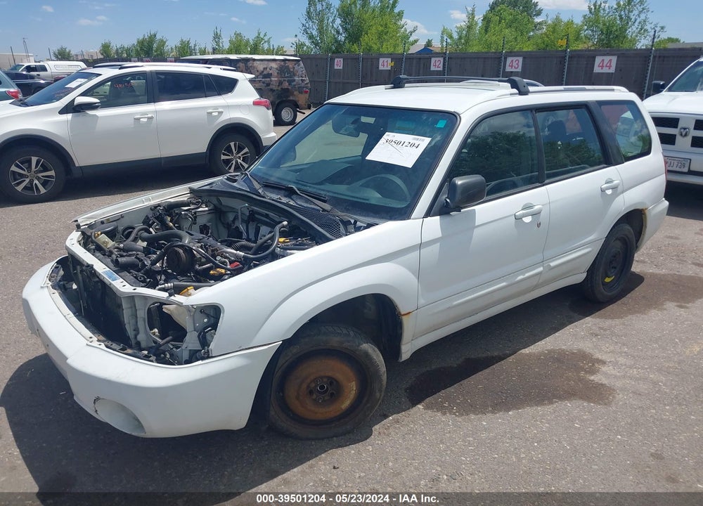 2005 SUBARU FORESTER 2.5XT VIN: JF1SG69665H743355