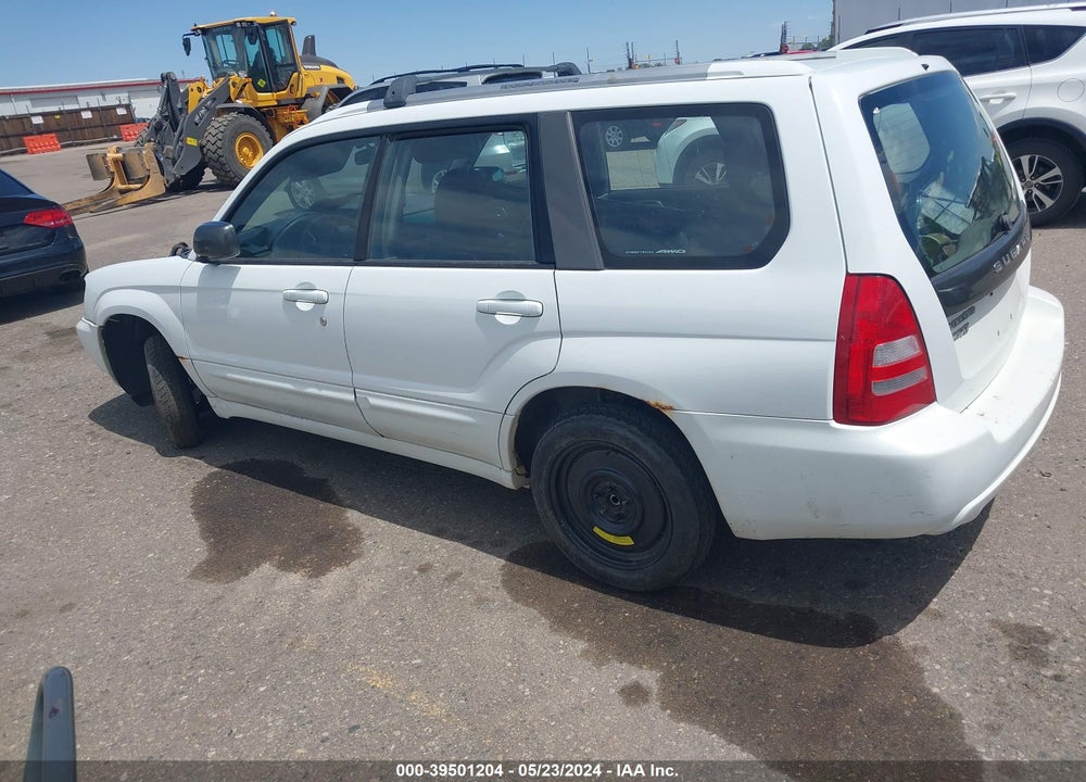2005 SUBARU FORESTER 2.5XT VIN: JF1SG69665H743355