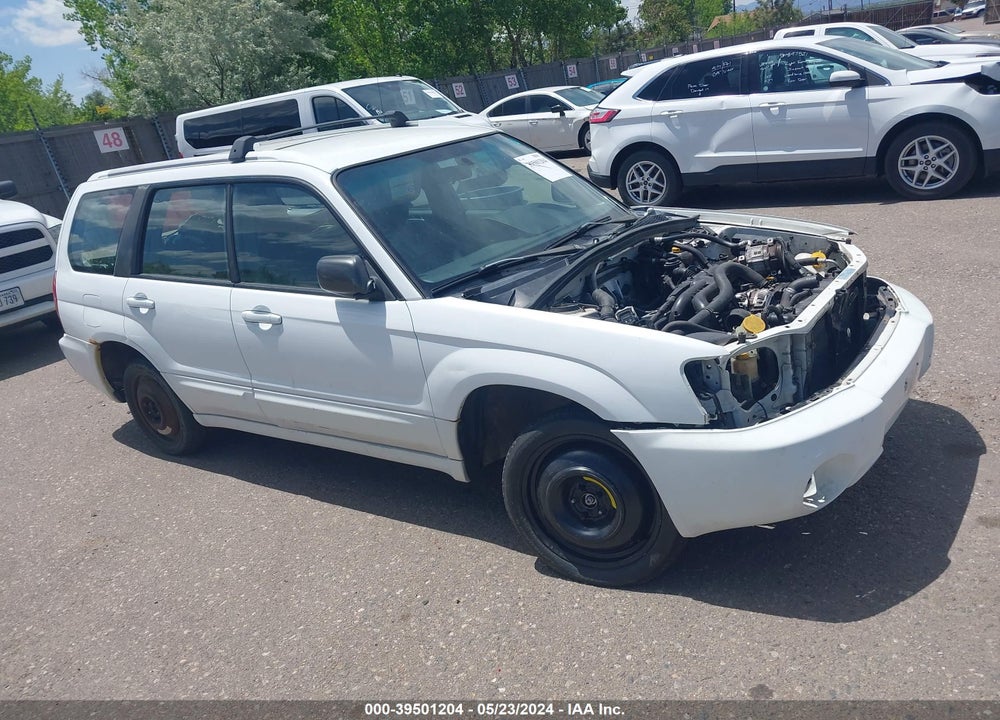 2005 SUBARU FORESTER 2.5XT VIN: JF1SG69665H743355