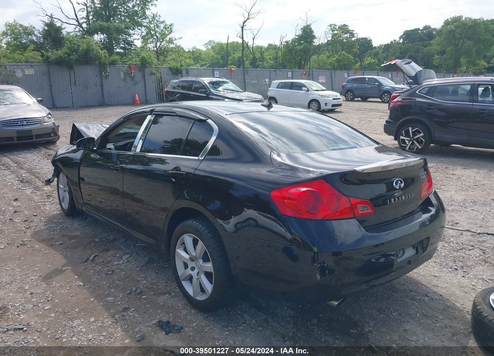 2008 INFINITI G35X VIN: JNKBV61F08M260000