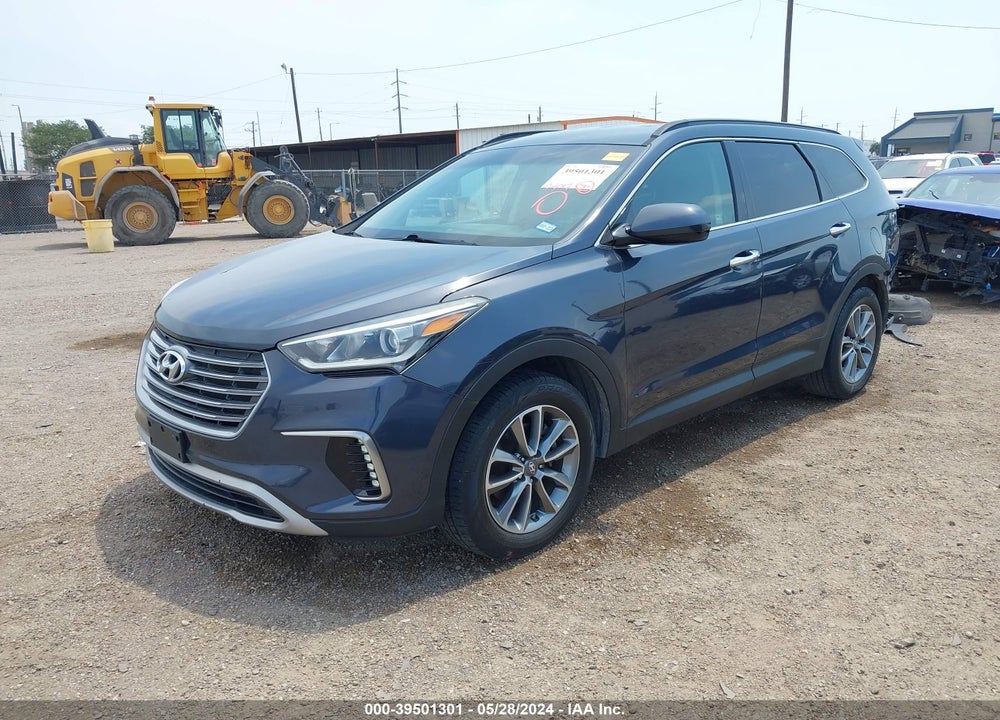 2017 HYUNDAI SANTA FE SE VIN: KM8SM4HF7HU175973