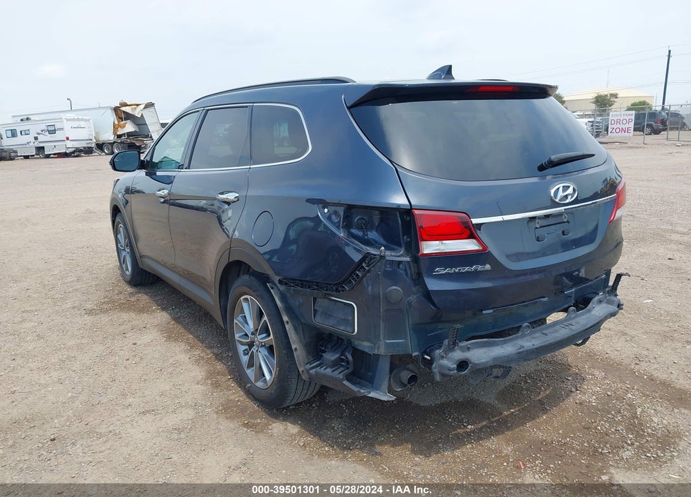 2017 HYUNDAI SANTA FE SE VIN: KM8SM4HF7HU175973