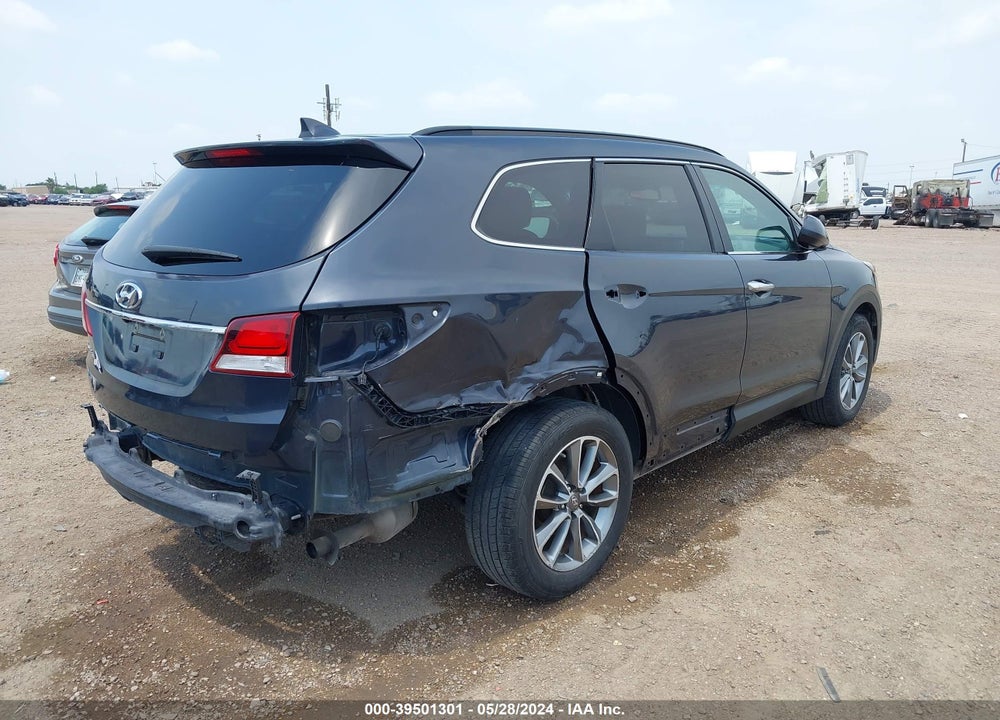 2017 HYUNDAI SANTA FE SE VIN: KM8SM4HF7HU175973