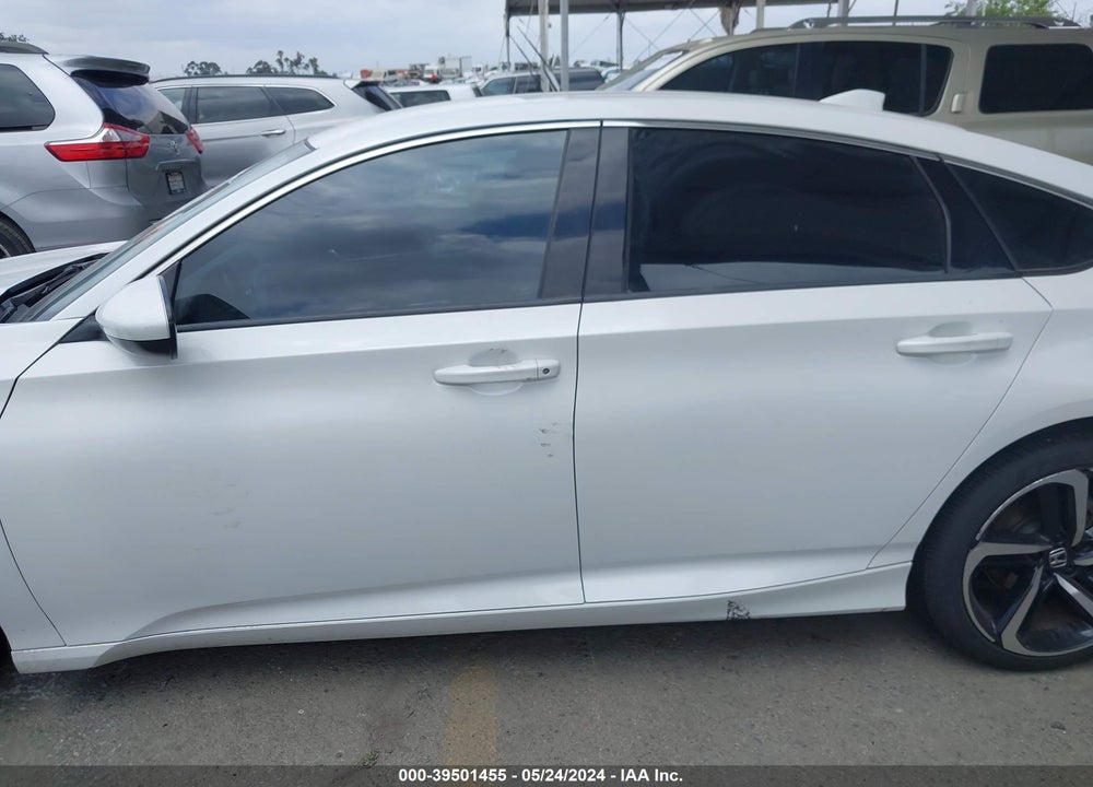 2018 HONDA ACCORD SPORT VIN: 1HGCV1F31JA244162