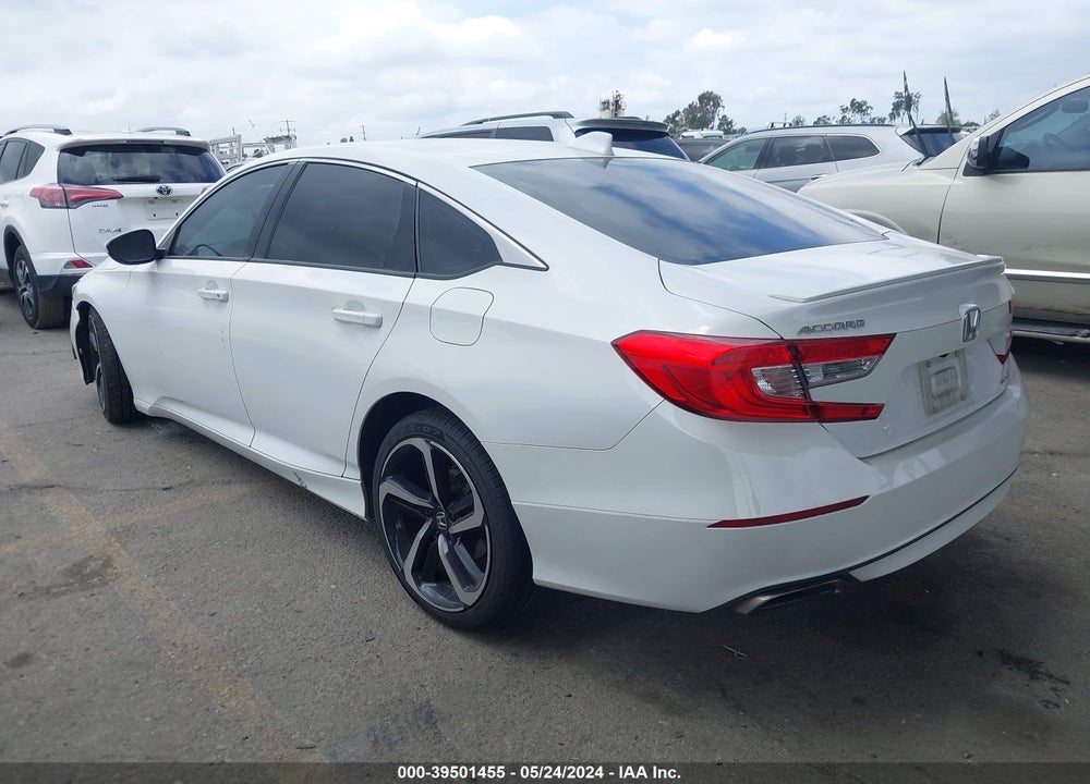 2018 HONDA ACCORD SPORT VIN: 1HGCV1F31JA244162