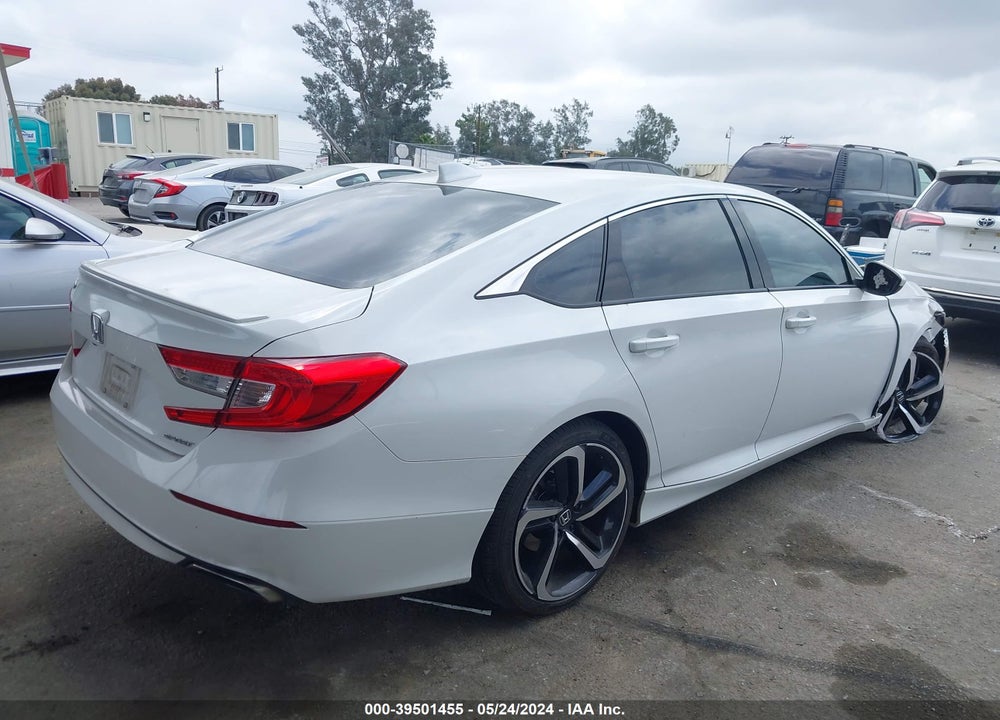 2018 HONDA ACCORD SPORT VIN: 1HGCV1F31JA244162