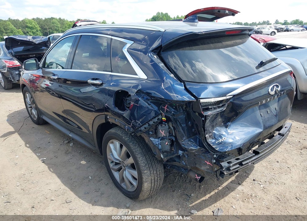 2021 INFINITI QX50 ESSENTIAL AWD VIN: 3PCAJ5CB4MF102422