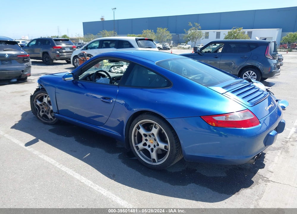 2006 PORSCHE 911 CARRERA/CARRERA 4S/CARRERA S VIN: WP0AB29946S743351