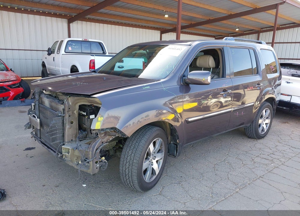 2013 HONDA PILOT TOURING VIN: 5FNYF4H9XDB032103