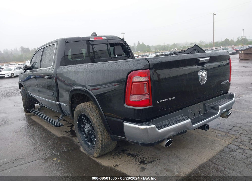 2019 RAM 1500 LIMITED 4X4 6'4 BOX VIN: 1C6SRFPT0KN518852