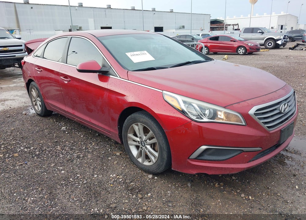 2016 HYUNDAI SONATA SE VIN: 5NPE24AF0GH377158