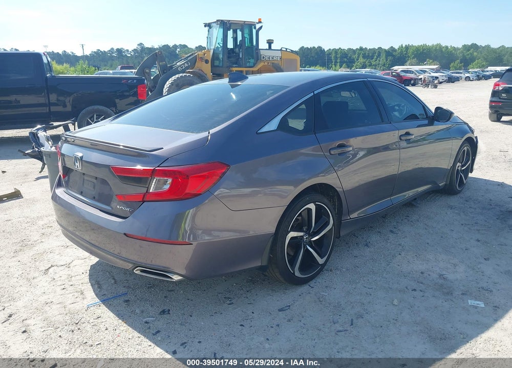 2018 HONDA ACCORD SPORT VIN: 1HGCV1F36JA097692