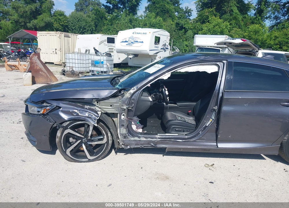 2018 HONDA ACCORD SPORT VIN: 1HGCV1F36JA097692