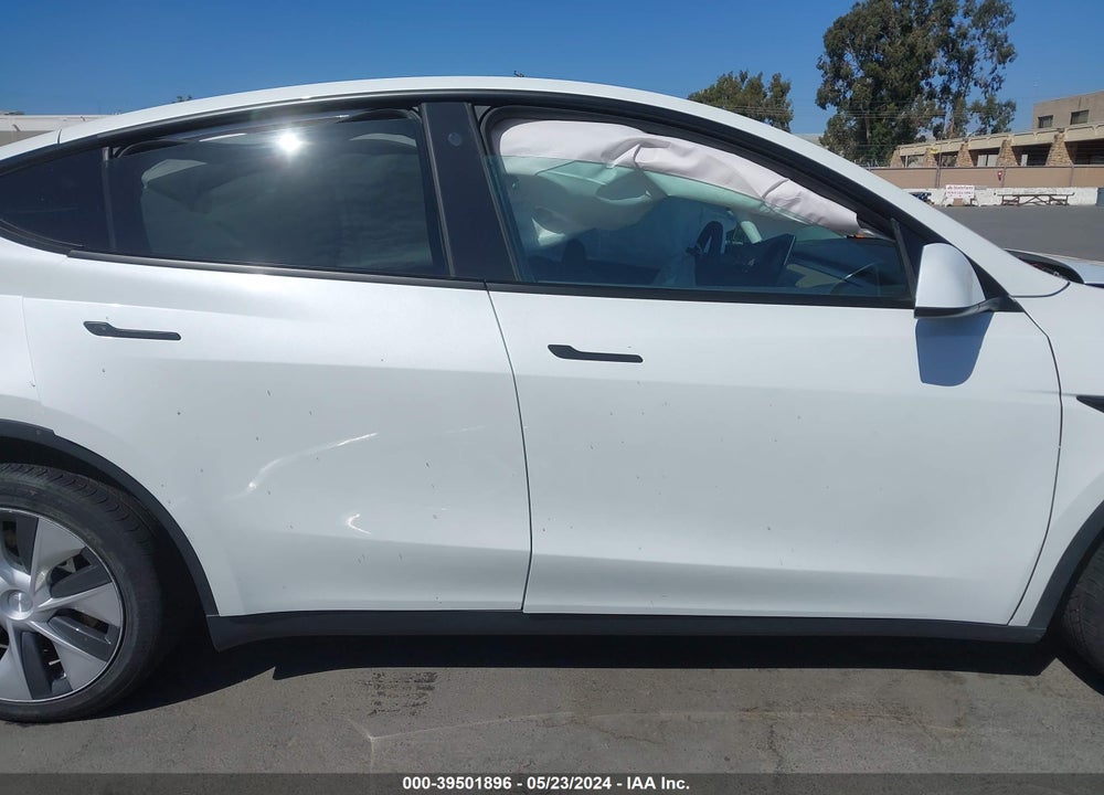 2021 TESLA MODEL Y LONG RANGE DUAL MOTOR ALL-WHEEL DRIVE VIN: 5YJYGDEEXMF244532