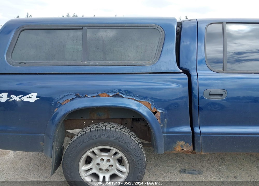 2003 DODGE DAKOTA SLT VIN: 1D7HG48N23S248609