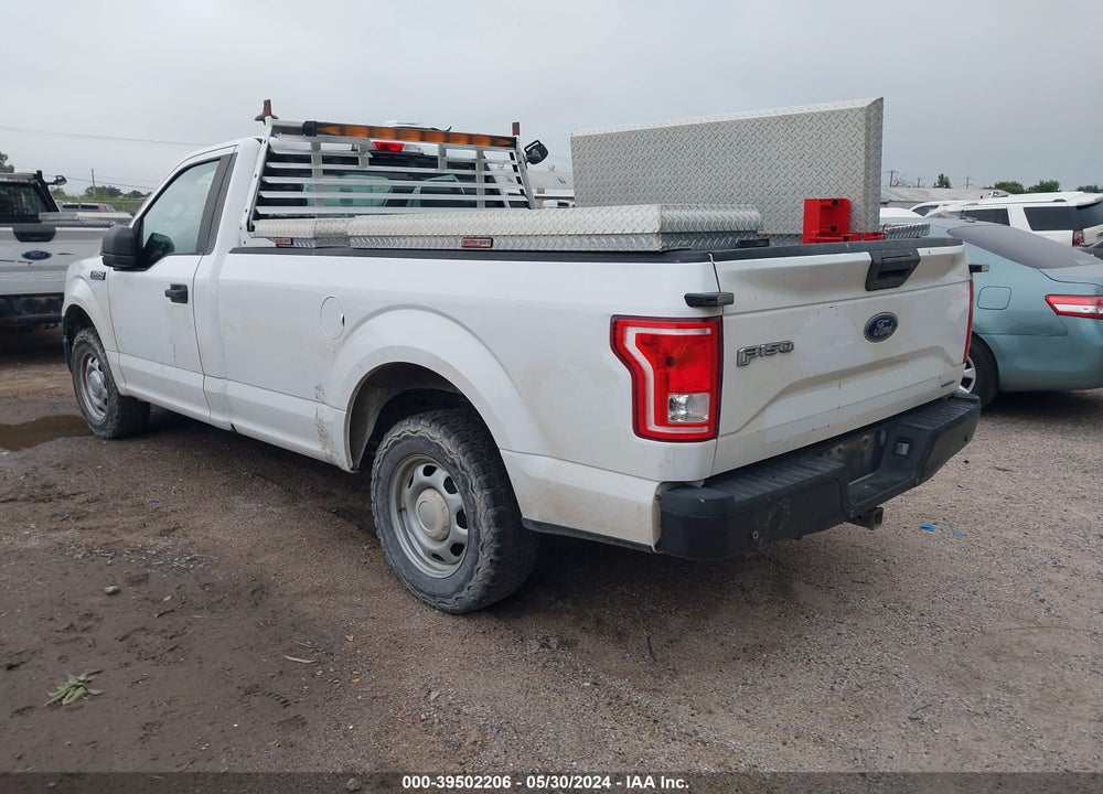 2016 FORD F-150 XL VIN: 1FTMF1CFXGKD90593