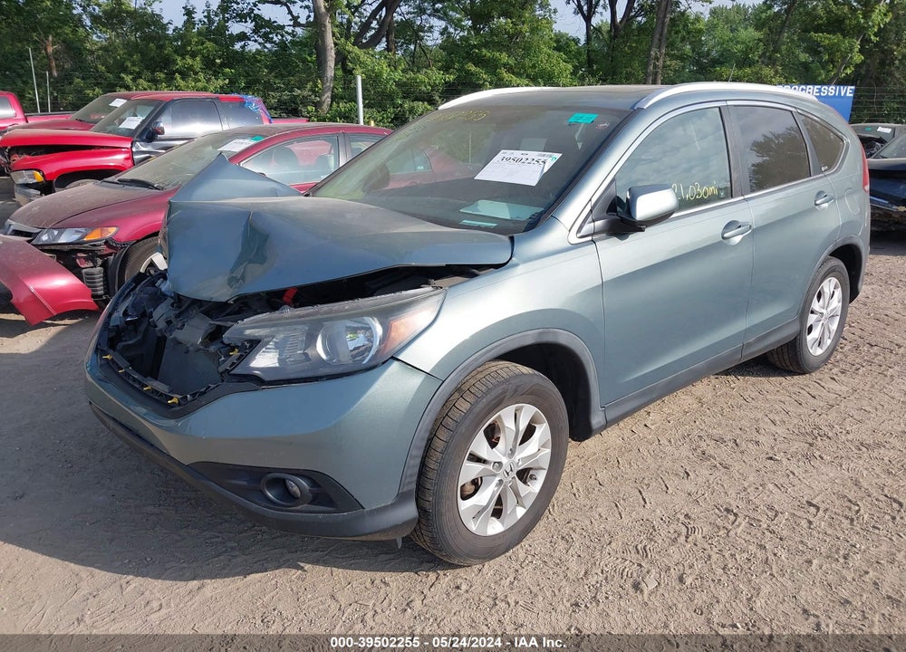 2012 HONDA CR-V EX-L VIN: 5J6RM4H75CL016485