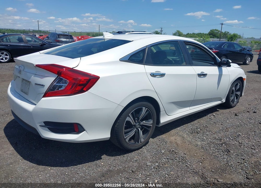 2018 HONDA CIVIC TOURING VIN: JHMFC1F99JX033843
