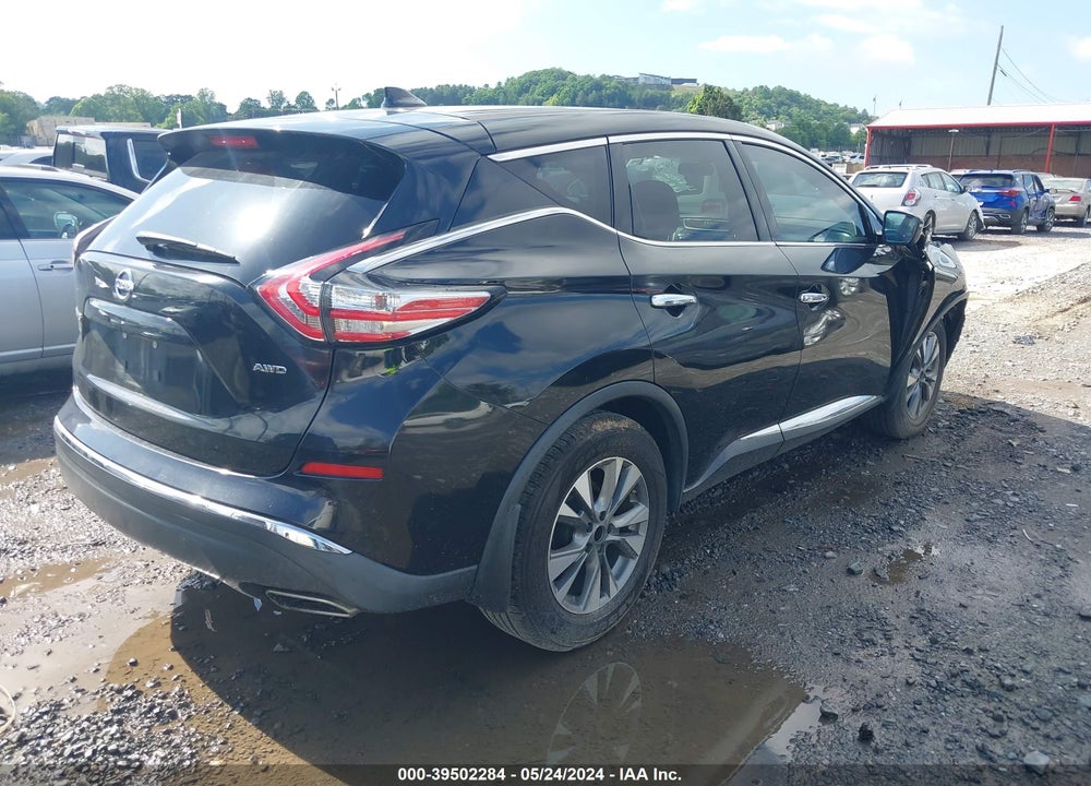 2017 NISSAN MURANO S VIN: 5N1AZ2MH3HN170269