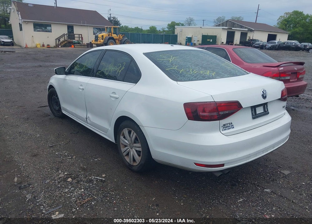 2017 VOLKSWAGEN JETTA 1.4T S VIN: 3VW2B7AJ5HM374709