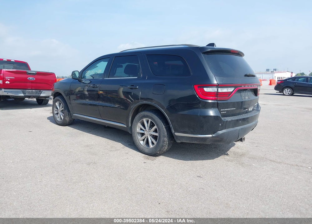 2014 DODGE DURANGO LIMITED VIN: 1C4RDJDG3EC443662