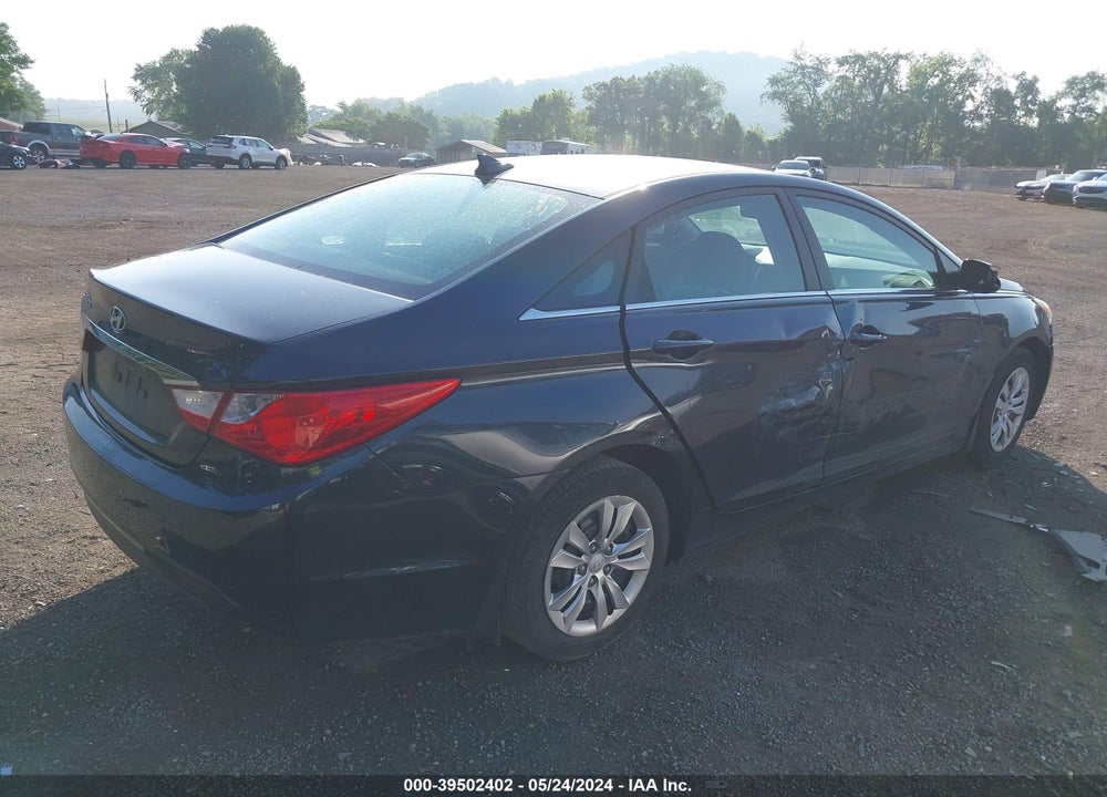 2012 HYUNDAI SONATA GLS VIN: 5NPEB4AC0CH453297