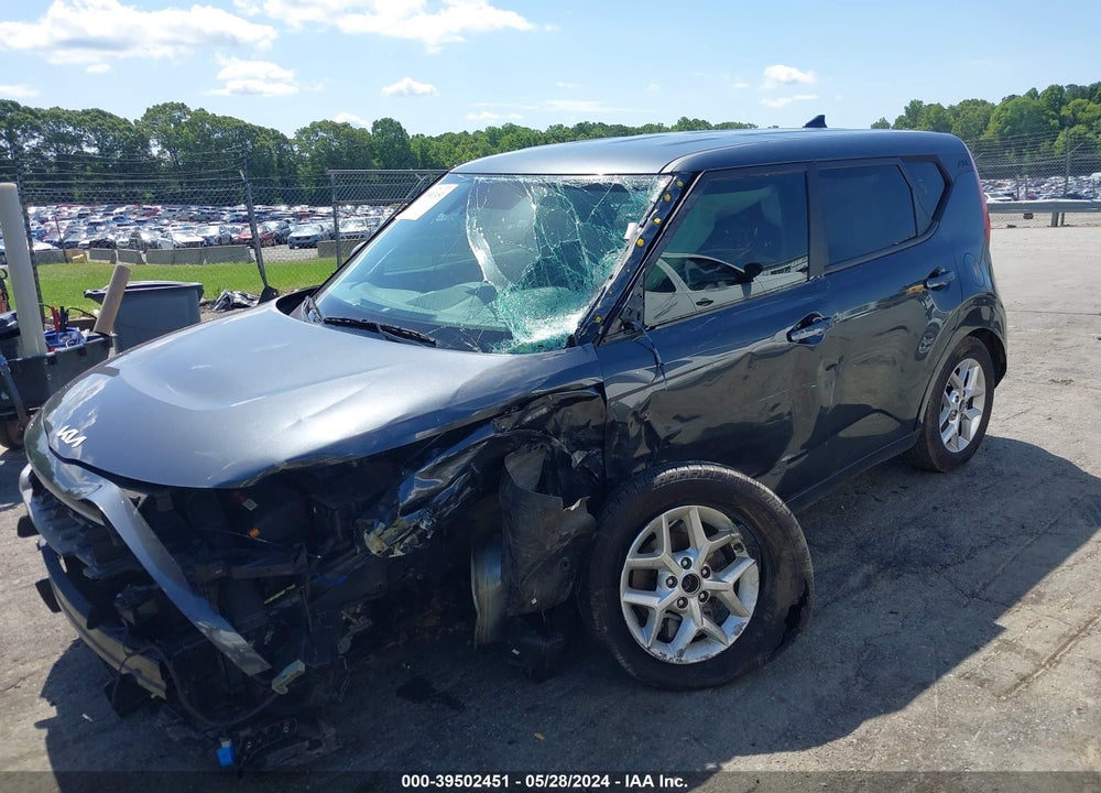 2022 KIA SOUL !/+/S VIN: KNDJ23AU5N7802849