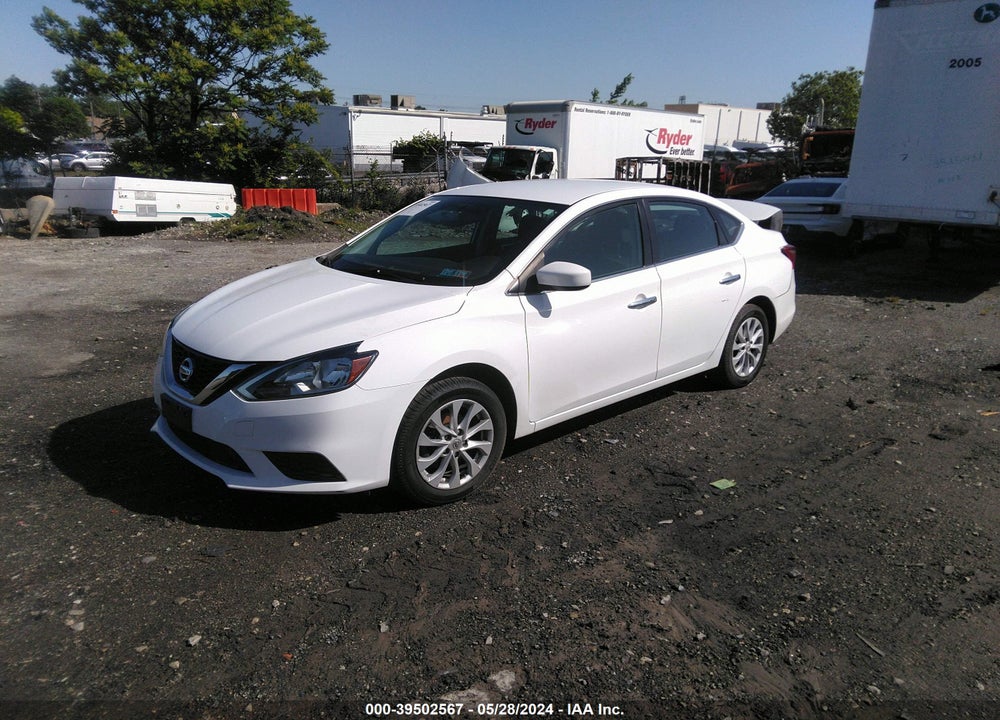 2019 NISSAN SENTRA SV VIN: 3N1AB7AP9KY360608