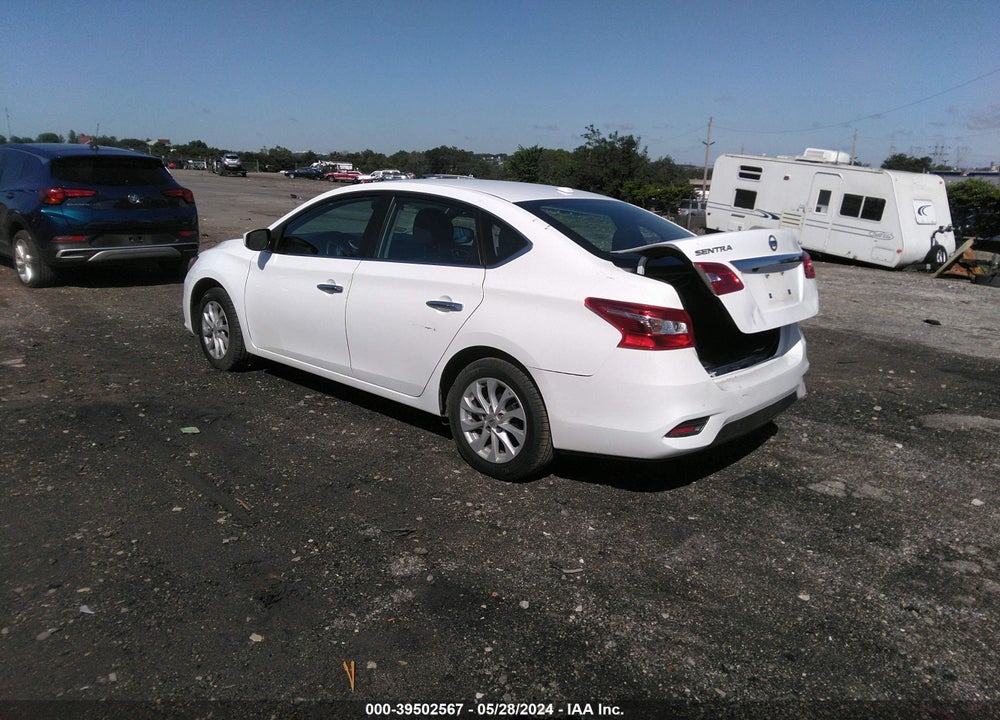 2019 NISSAN SENTRA SV VIN: 3N1AB7AP9KY360608