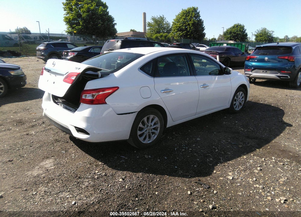 2019 NISSAN SENTRA SV VIN: 3N1AB7AP9KY360608