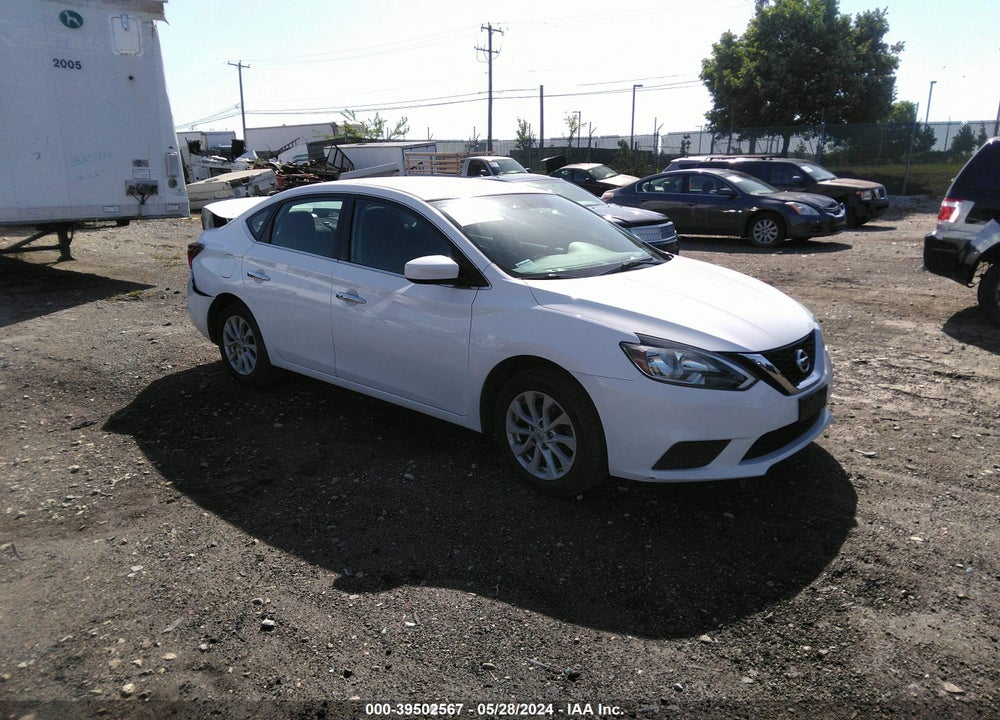 2019 NISSAN SENTRA SV VIN: 3N1AB7AP9KY360608
