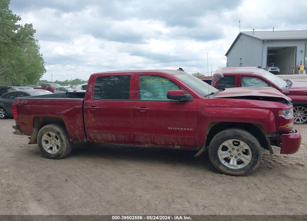 2018 CHEVROLET SILVERADO 1500 2LT VIN: 3GCUKREC9JG634567