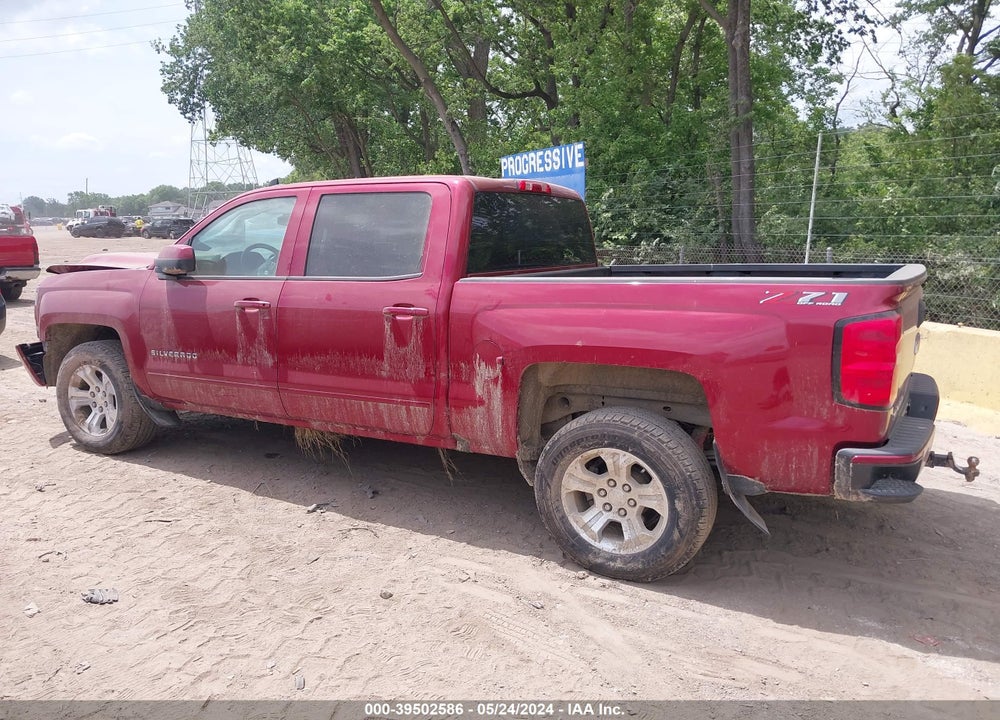 2018 CHEVROLET SILVERADO 1500 2LT VIN: 3GCUKREC9JG634567