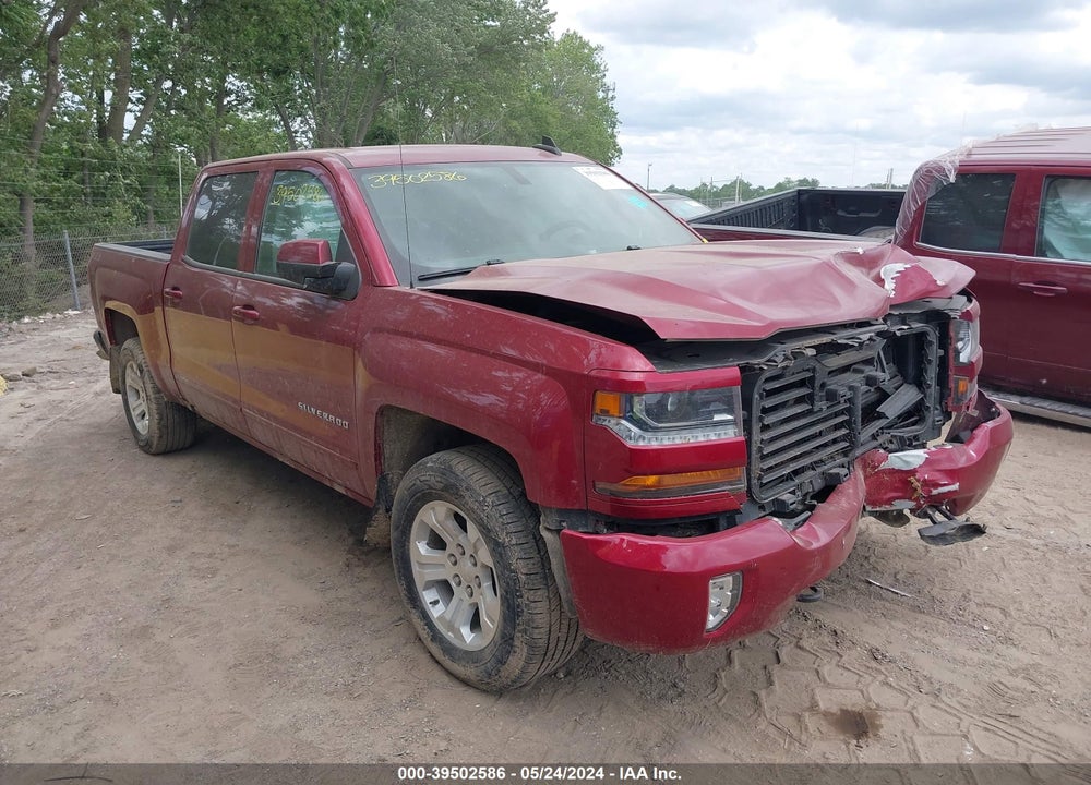 2018 CHEVROLET SILVERADO 1500 2LT VIN: 3GCUKREC9JG634567