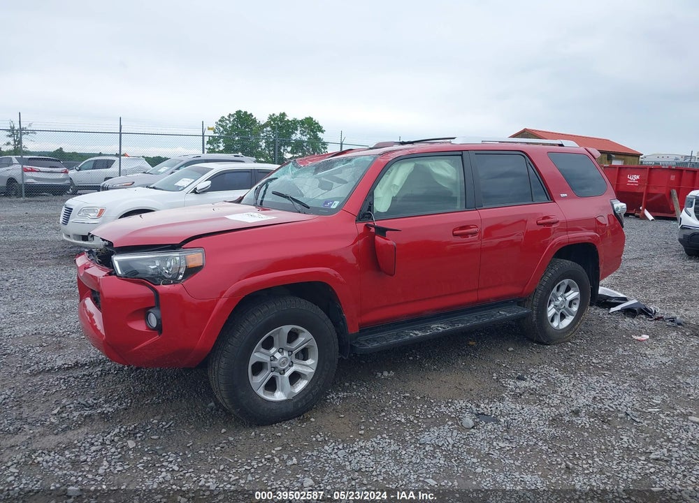 2018 TOYOTA 4RUNNER SR5 PREMIUM VIN: JTEBU5JR0J5598694