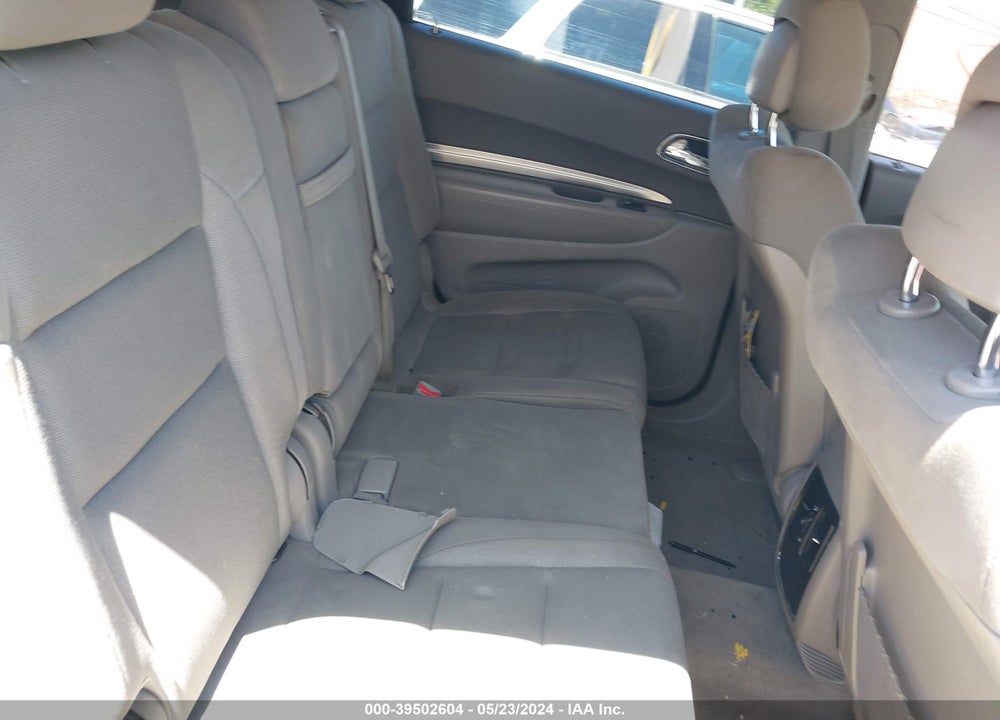 2012 DODGE DURANGO SXT VIN: 1C4RDJAG1CC213071