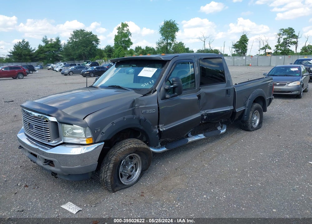 2002 FORD F-350 LARIAT/XL/XLT VIN: 1FTSW31L52EC52740