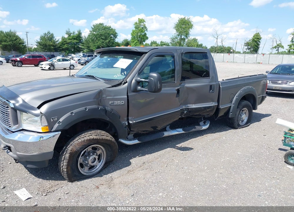 2002 FORD F-350 LARIAT/XL/XLT VIN: 1FTSW31L52EC52740