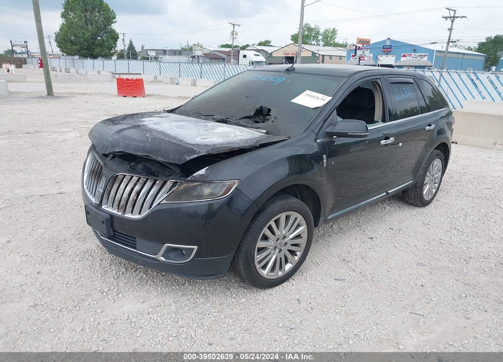 2013 LINCOLN MKX VIN: 2LMDJ8JK8DBL39722