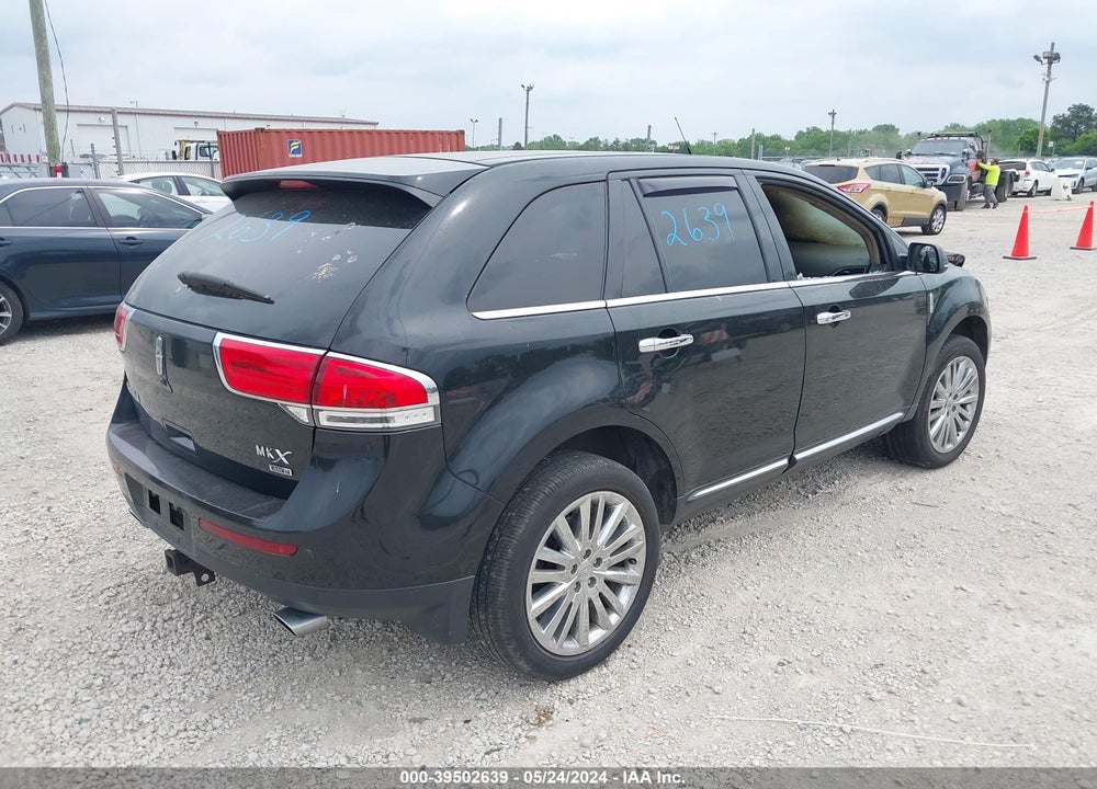 2013 LINCOLN MKX VIN: 2LMDJ8JK8DBL39722