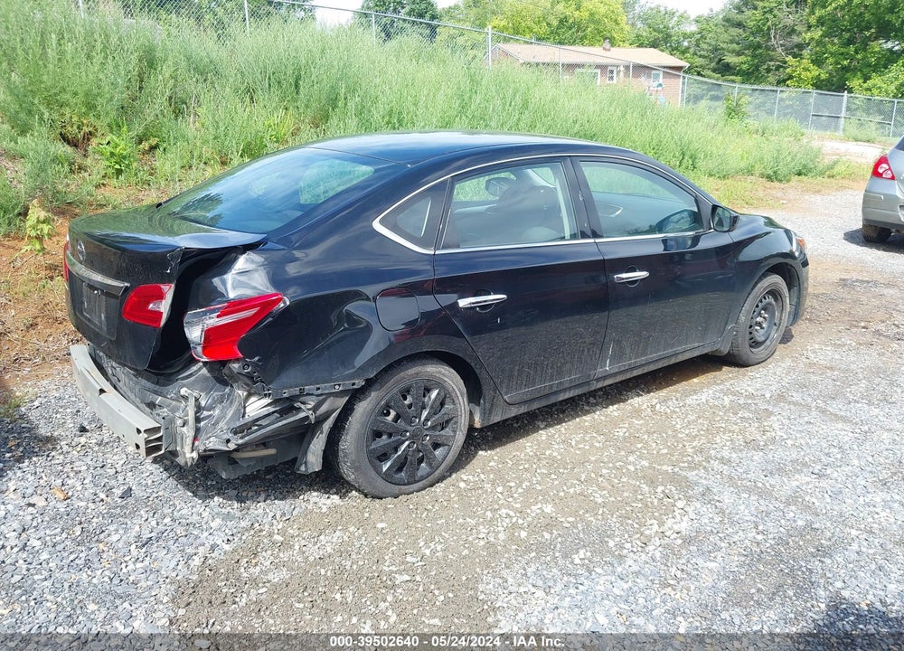 2018 NISSAN SENTRA S VIN: 3N1AB7AP1JY316228