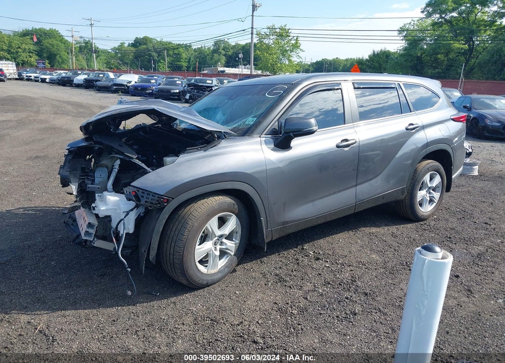 2023 TOYOTA HIGHLANDER LE VIN: 5TDKDRBH0PS526897