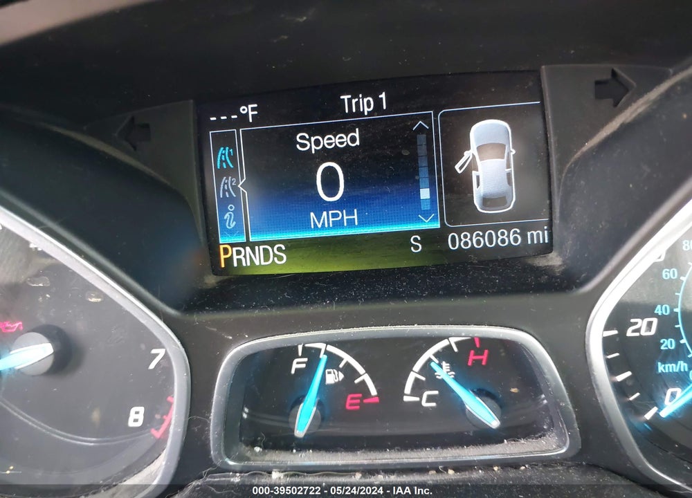 2016 FORD ESCAPE S VIN: 1FMCU0F71GUA80560