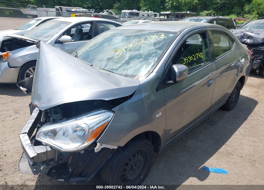2019 MITSUBISHI MIRAGE G4 ES VIN: ML32F3FJXKHF06289