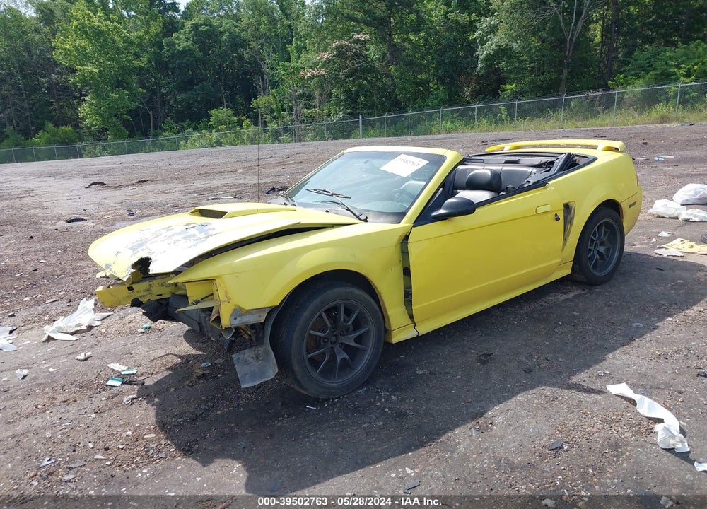 2003 FORD MUSTANG GT VIN: 1FAFP45X13F353440